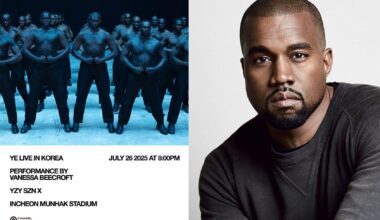 Kanye West pushes ahead with his previously canceled concert in South Korea