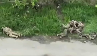 Russian soldiers who tried to break out from the encirclement of the Russian forces in Tetkino (Kursk region, Russia) were gunned down by Ukrainian soldiers. 10.06.2025