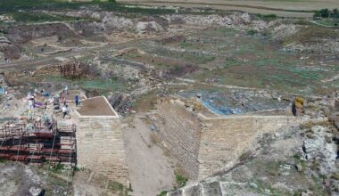 Photos of artifacts unearthed from Tumulus T26 in the ancient city of Gordion, Ankara, Türkiye, June 4, 2025. Credit: AA