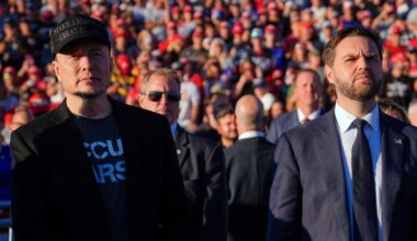 Trump encouraged Vance to respond diplomatically when asked about Musk. Here’s how it played in real time