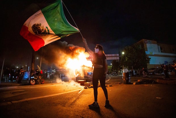 APTOPIX Immigration Raids Los Angeles 