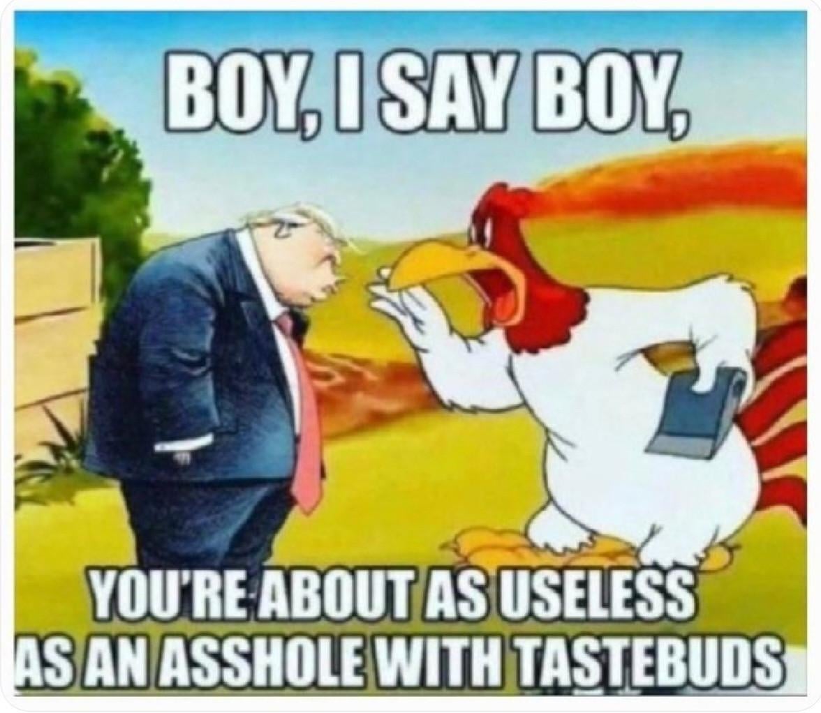 Foghorn Leghorn and add your jokes here!
