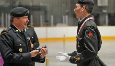 PHOTOS: 2 Chilliwack army cadets awarded King Charles coronation medal