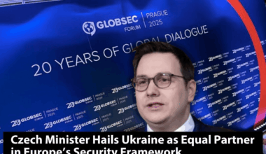 Czech Foreign Minister Jan Lipavsky says Ukraine has evolved from a recipient of aid to a key strategic partner in European security, emphasizing collaboration on advanced technologies and joint projects to counter Russia and strengthen borders