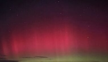 Aurora light up the night sky across New Zealand