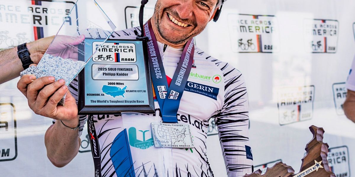 Extremradfahrer Philipp Kaider fuhr am schnellsten durch Amerika - Sport