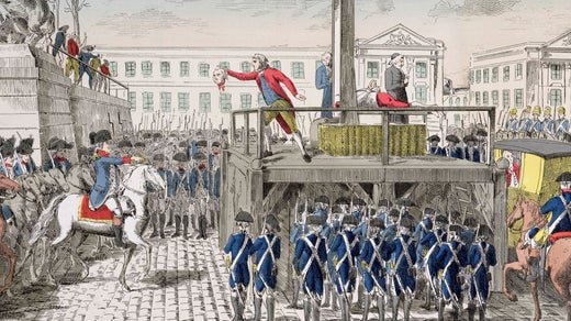 Som härskare fanns det också alltid en risk att förlora livet på grund av folkets vrede. Både Ludvig XVI (bilden) och hans gemål Marie Antoinette gick detta öde till mötes i och med den franska revolutionen.