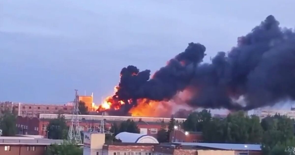 Devastating Ukraine strike 1,000km inside Russia wipes out Putin's elite drone base