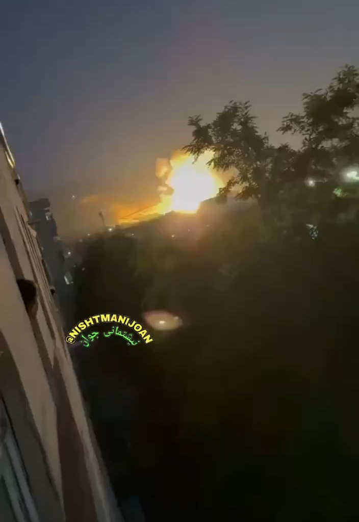 Ballistic missile bases in Piranshahr, western Iran, have been struck