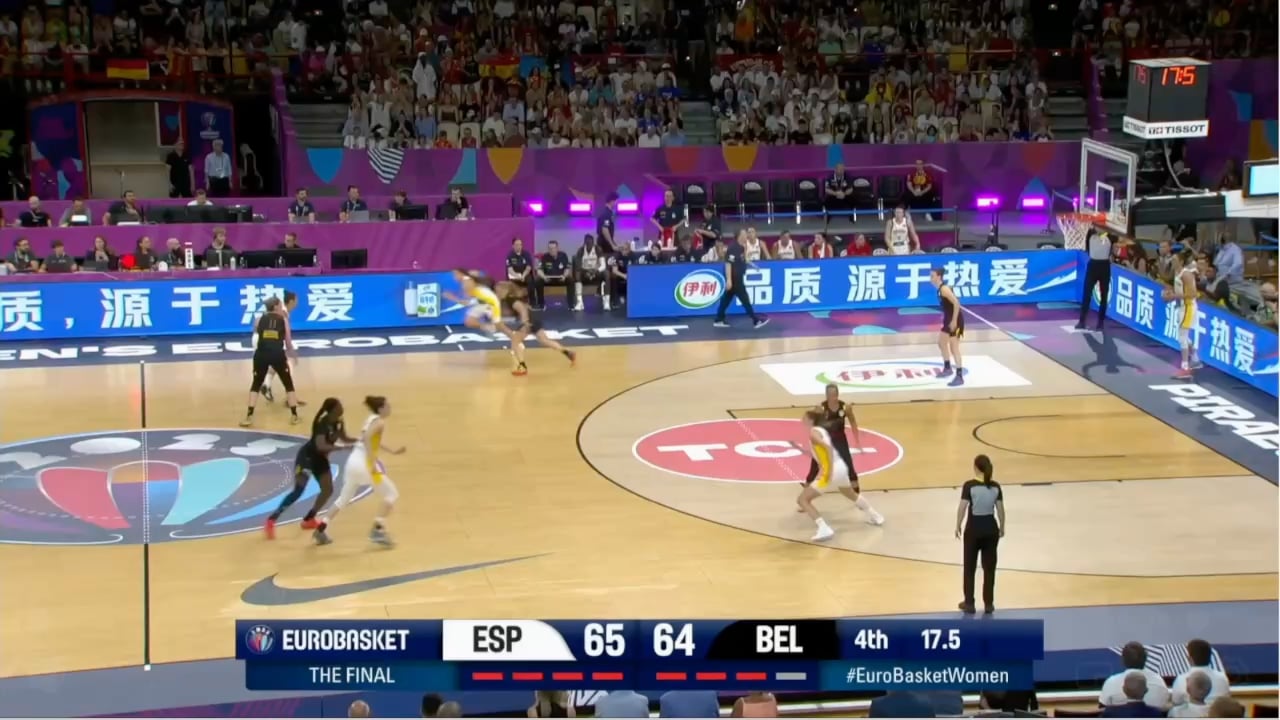 Belgian Cats’ miraculous EuroBasket Final win — last 17 seconds with 4 different commentators - NL (VRT), FR (RTBF), EN (FIBA), ES (RTVE)