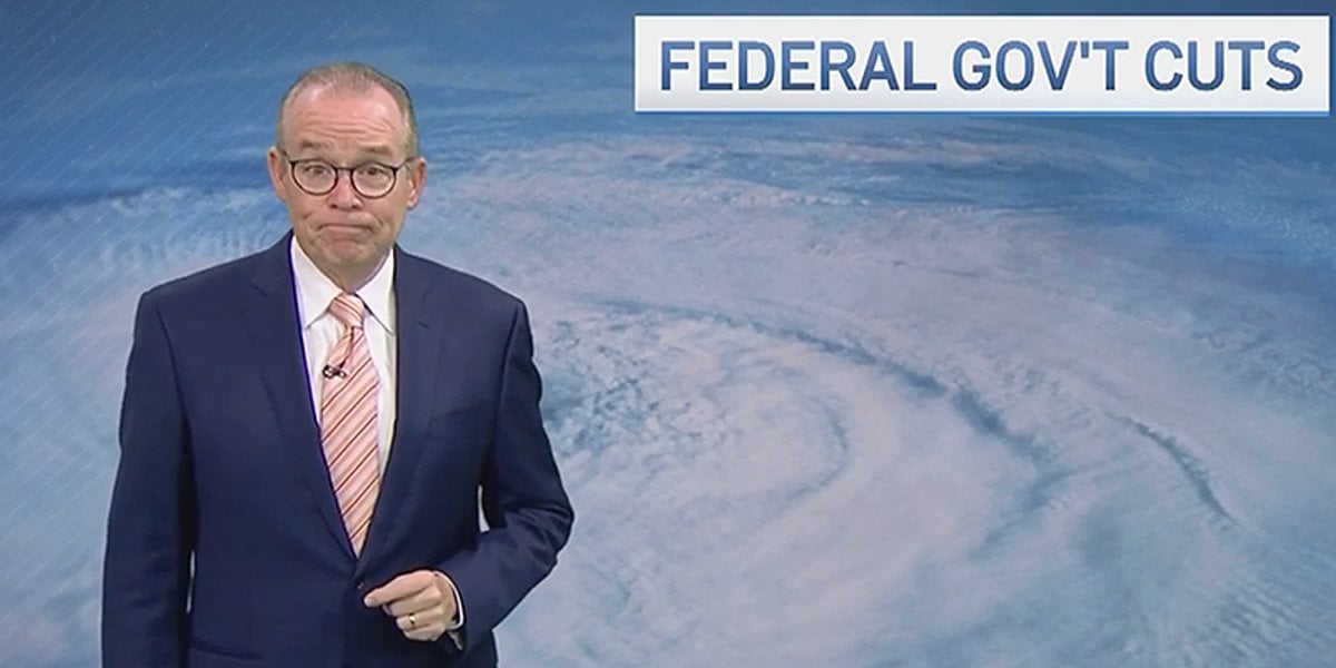 Florida meteorologist halts forecast to give dire on-air warning against Trump