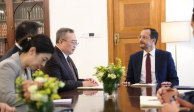 Cyprus and China hail 'excellent' bilateral relations in high-level meeting, KNEWS