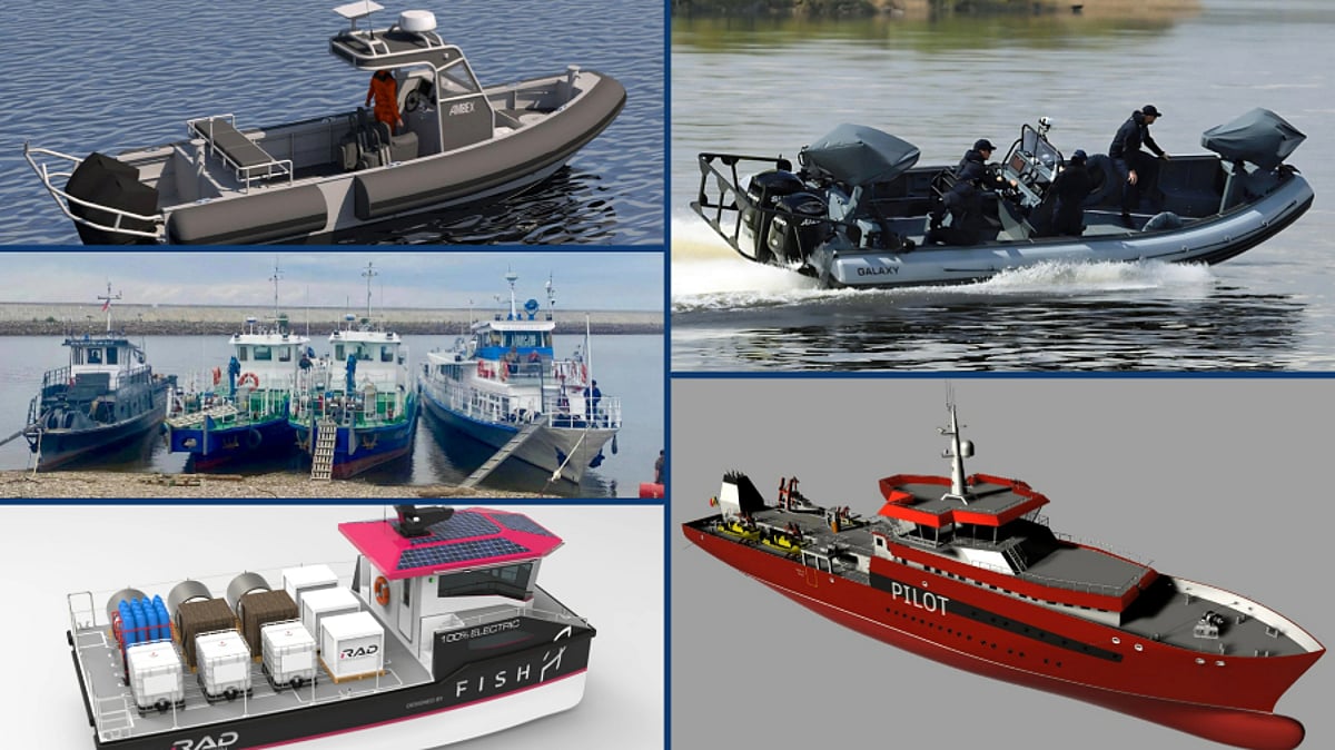 UK RIBs, large pilot boat for Belgium and more