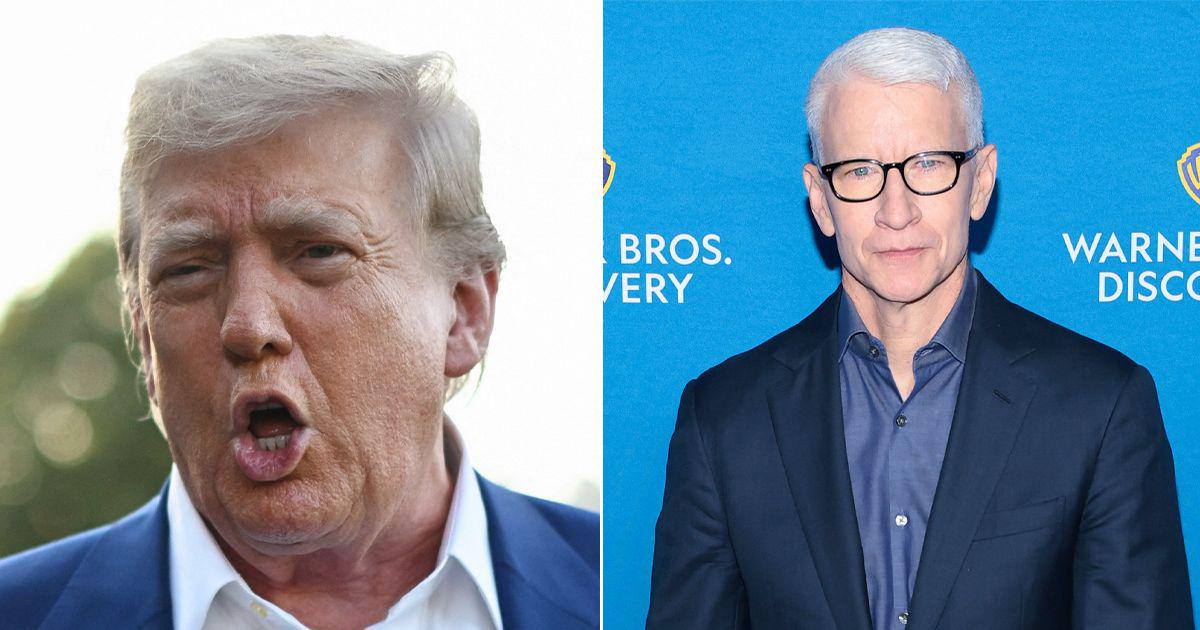 Donald Trump makes homophobic attack on CNN's Anderson Cooper in social media post