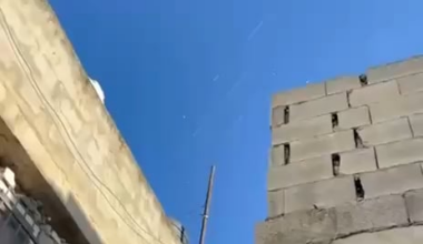 Massive ballistic missile barrage launched by IRGC Aerospace Forces moving across skies in central Israel [2025-06-22]