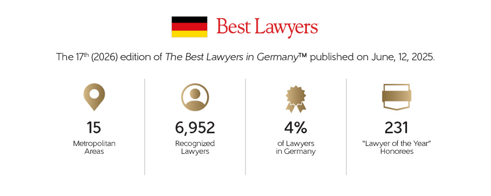 2026 The Best Lawyers in Germany