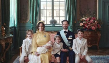 The Official Portraits for the Christening of Princess Ines.
