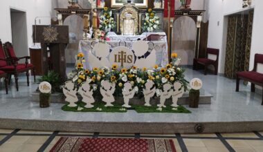 Just had to attend the anniversary of my son's first communion...