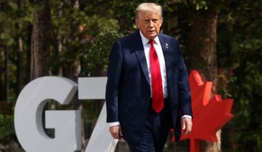 Fact check: At G7, Trump makes false claims about Trudeau, trade, Ukraine and immigration
