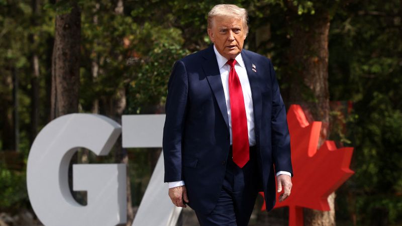 Fact check: At G7, Trump makes false claims about Trudeau, trade, Ukraine and immigration