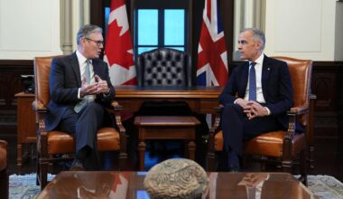 Canada and the United Kingdom think and work alike, Starmer says during Ottawa visit