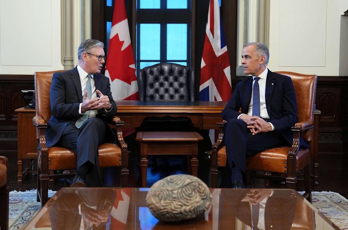 Canada and the United Kingdom think and work alike, Starmer says during Ottawa visit
