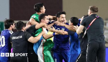 Uzbekistan celebrate