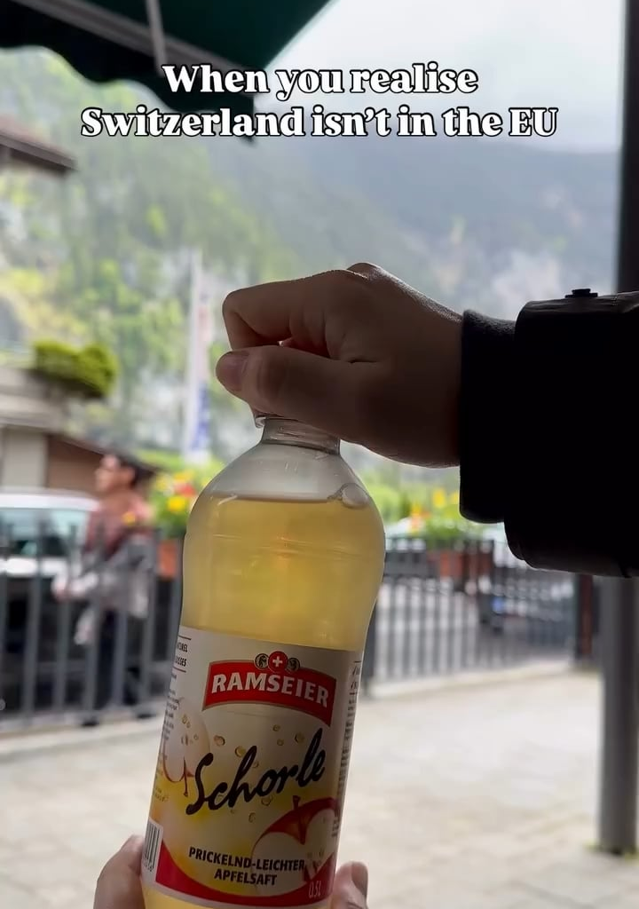When in Switzerland... it couldn't been