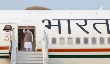 PM Modi leaves on a 5-day visit to Cyprus, Canada and Croatia