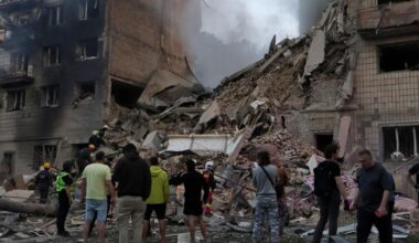 Russia launches massive missile, drone strikes on Ukraine's capital, Kyiv
