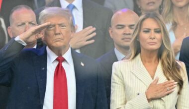 Trump, Vance, Hegseth, others arrive at U.S. Army parade