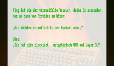 Layer-3-Liebeskummer