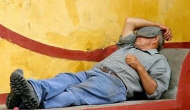 Descansar en la calle