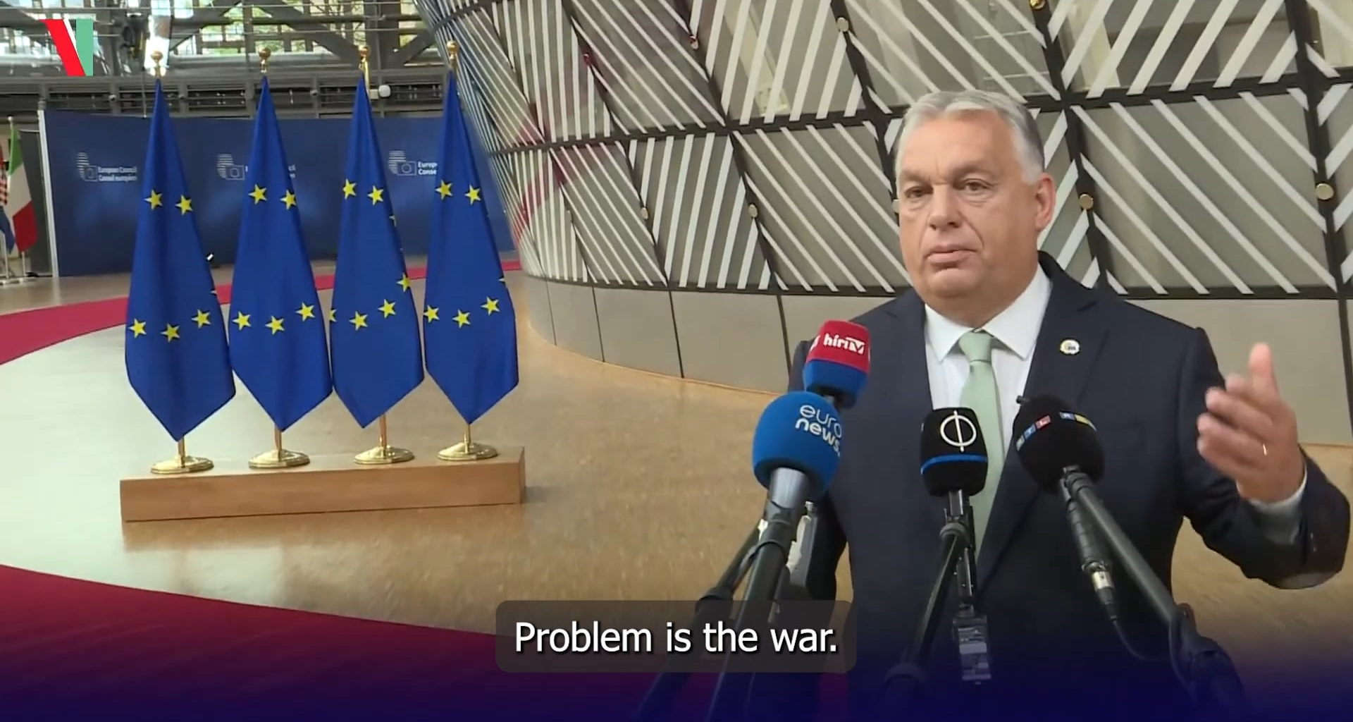 Ukraine is a Europe! Not a Russian puppet... Orban, as always, is on the side of Russia.