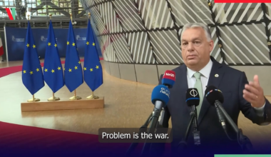 Ukraine is a Europe! Not a Russian puppet... Orban, as always, is on the side of Russia.