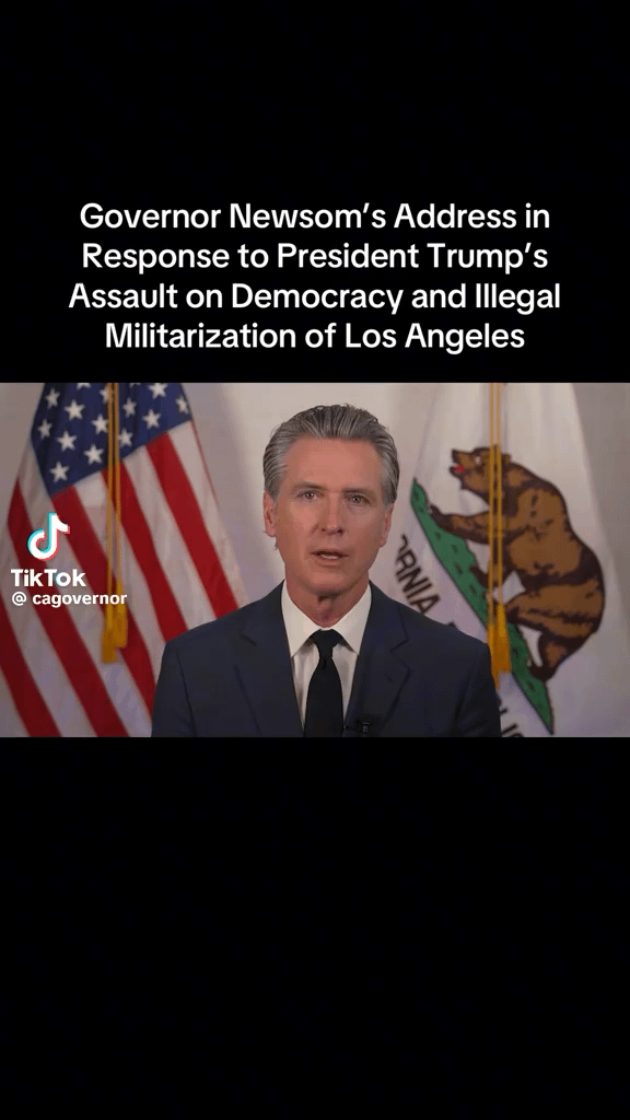 This is what real leadership looks like. Thank you, Governor Gavin Newsom. He’s got more presidential vibes than Don El TACO Loco could ever dream of.