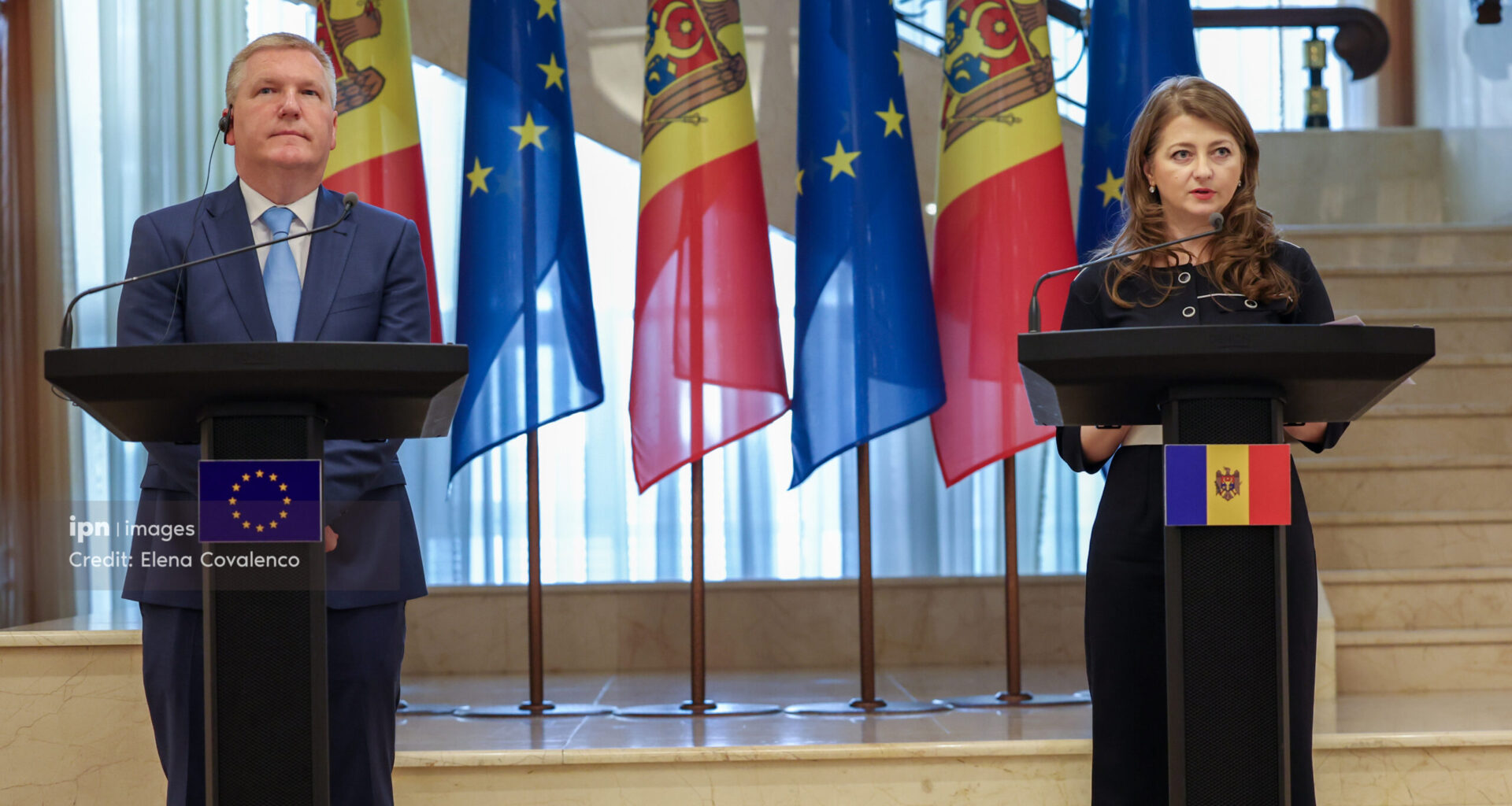 The new EU commissioner for justice, in Chisinau: "We stand by Moldova in its reforms"
