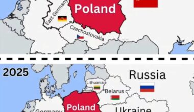 Did you know? none of the countries bordering Poland before 1990 exist today!