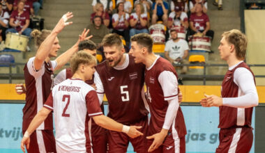 Daugavpilī Latvijas volejbolistiem cīņa pret vienu no Zelta līgas līdervienībām – Volejbols – Sportacentrs.com