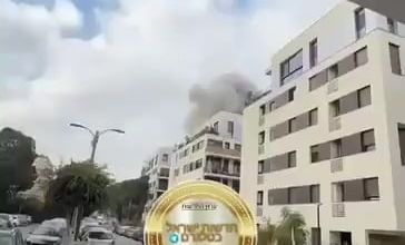 Iranian ballistic missile scores a direct hit on Tel Aviv residential block [2025-06-22]