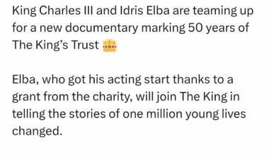 Charles is teaming up with Netflix and Idris Elba!