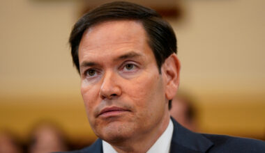 U.S. Secretary of State Marco Rubio testifies at a House Foreign Affairs Committee hearing on U.S. President Donald Trump's State Department budget request for the Department of State, on Capitol Hill in Washington on May 21. [REUTERS/YONHAP]