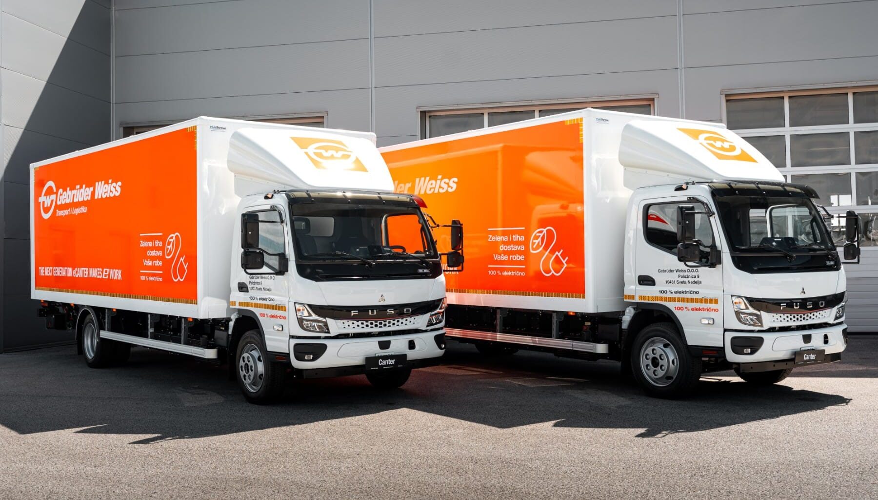 Gebrüder Weiss deploys Fuso eCanter for last-mile deliveries in Croatia