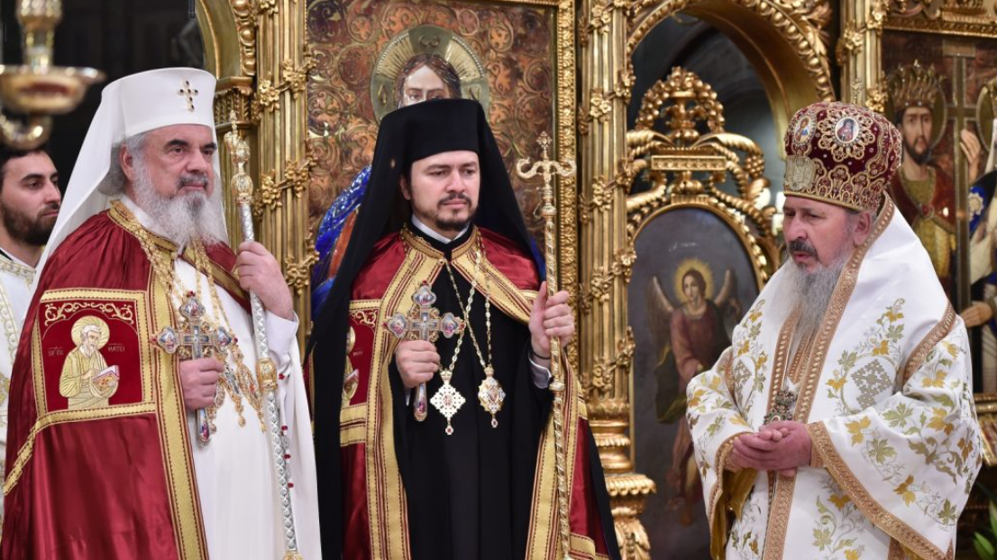 Patriarch of Romania congratulated Bishop Veniamin on his 50th birthday