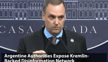 Argentina’s SIDE uncovered a Russian troll factory, “Company,” connected to Prigozhin’s “Lakhta” project, led by Lev Andriashvili and Irina Yakovenko, aiming to manipulate local opinion and spread propaganda.