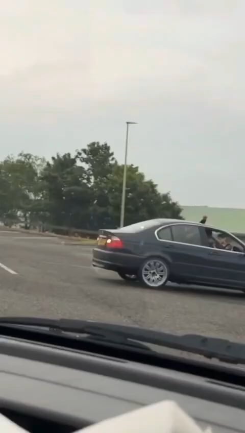 Wee bit of action in Ballymena