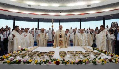 Latin Patriarchate of Jerusalem - The Church of Jerusalem Rejoices at the Ordination of Three New Priests, a Sign of God's Faithfulness Even in Difficult Times