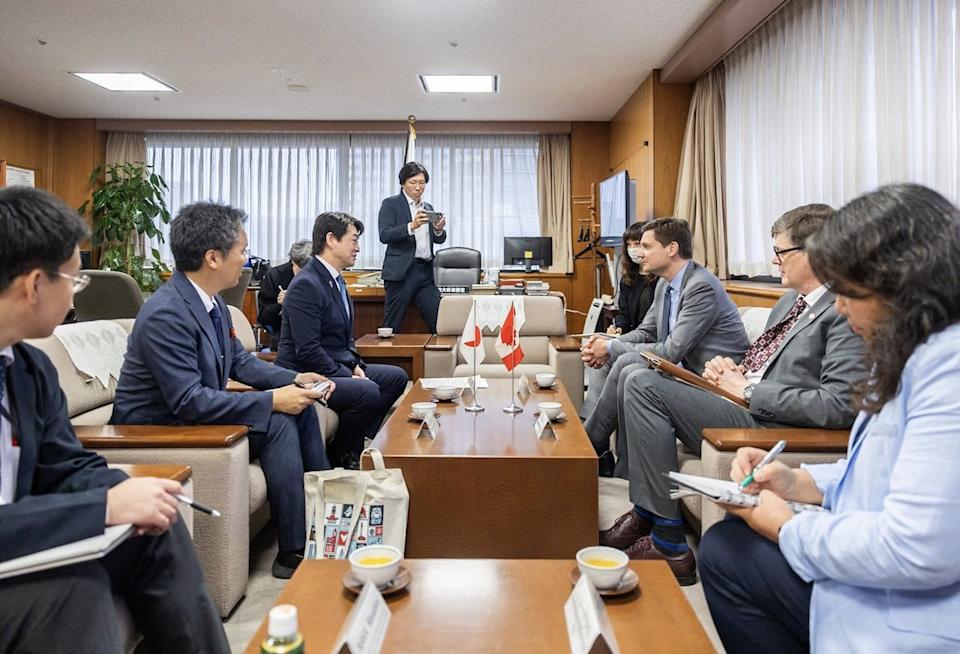 Eby said he met with conglomerates and investors who expressed interest in importing critical minerals and liquefied natural gas (LNG) from B.C.