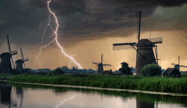 Code Yellow issued for the Netherlands as stormy weather follows tropical heat