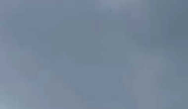 An F-16 of the Air Force of Ukraine shot down a Geran-2 attack UAV with an AIM-9 air-to-air missile.